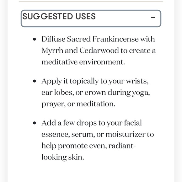 Young Living Sacred Frankincense Essential Oil - Rich Brown - Picture 5 of 5